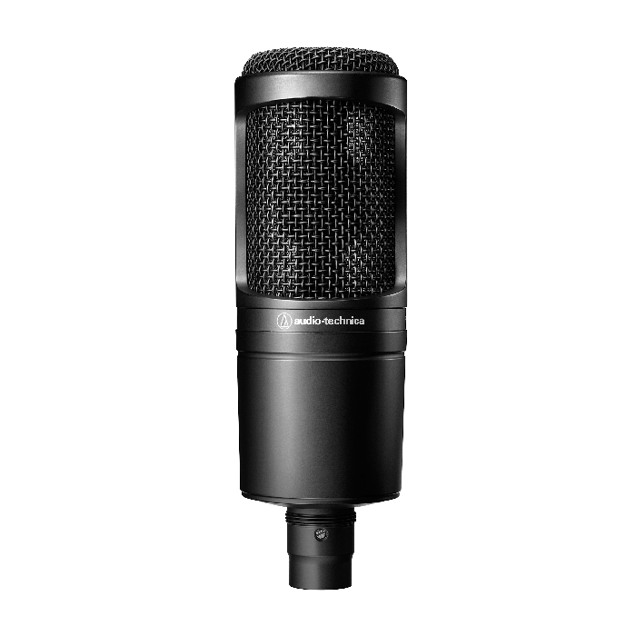 Audio-technica AT2020 Cardioid Condenser Microphone Boom Arm