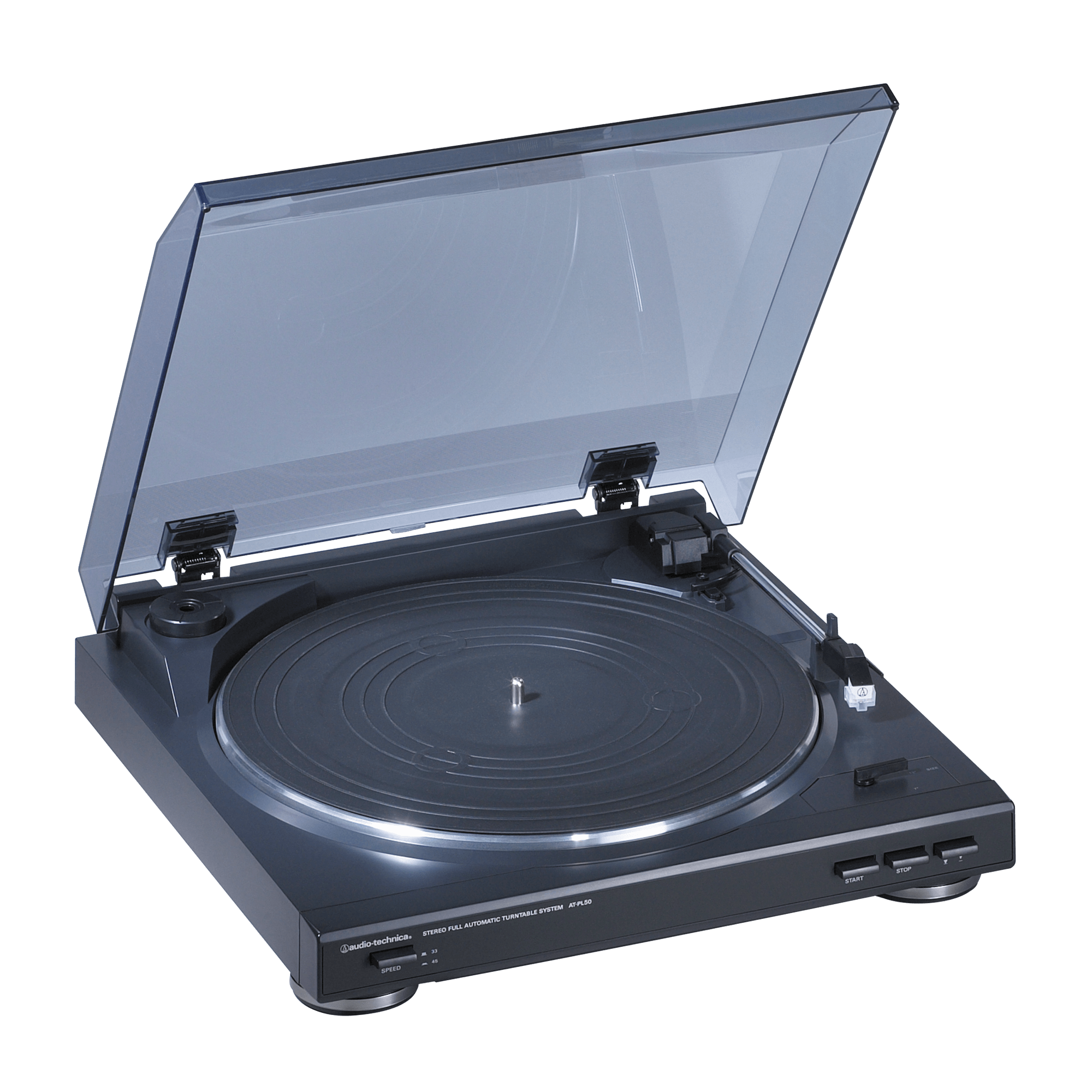 At Pl50 Fully Automatic Stereo Turntable System Audio Technica