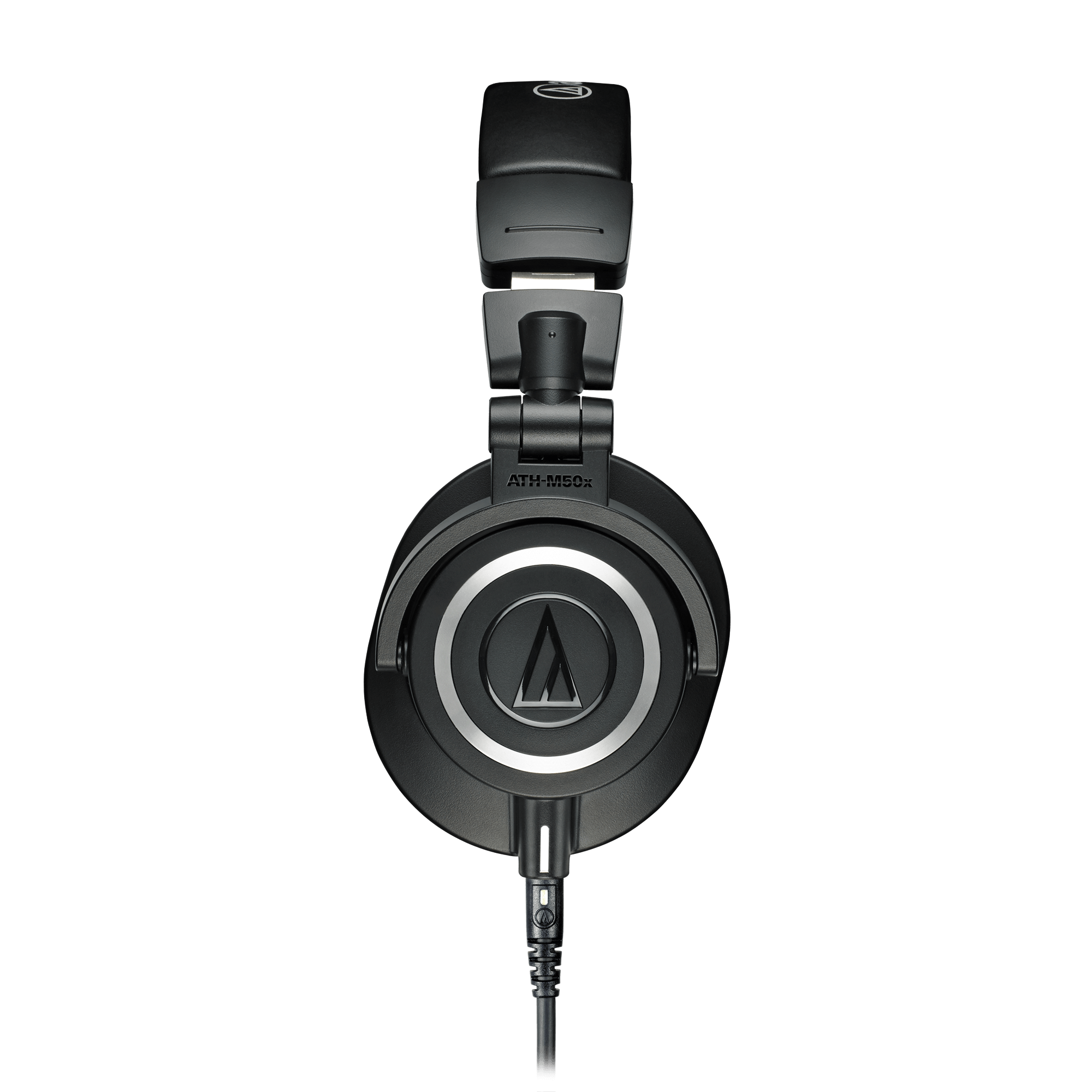  Audio-Technica ATH-M50x Professional Studio Monitor Headphones  with in line mic : Musical Instruments