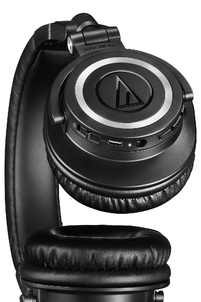  Audio-Technica ATH-M50xBT2 Wireless Over-Ear Headphones, Black  & AT2035 Cardioid Condenser Microphone, Perfect for Studio, Podcasting &  Streaming, XLR Output, Includes Custom Shock Mount, Black : Musical  Instruments