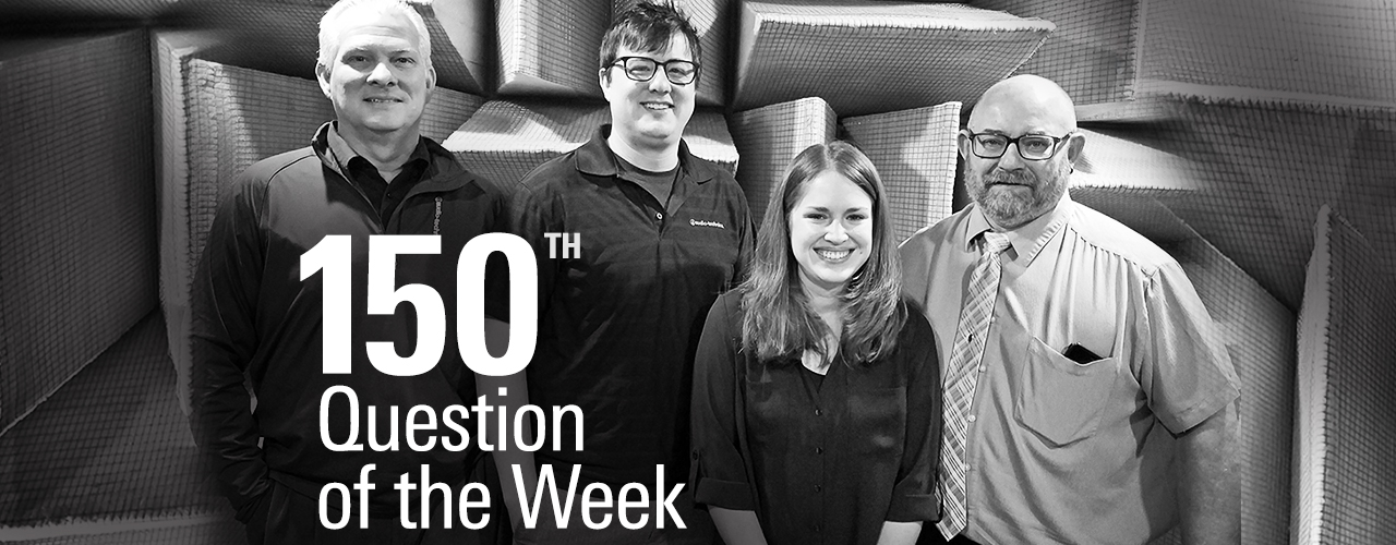 Audio Solutions Hits 150th "Question of the Week" Blog Post