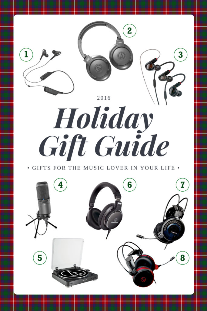 Audio-Technica 2016 Holiday Gift Guide