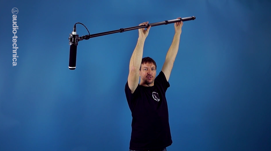 How to hold a boompole