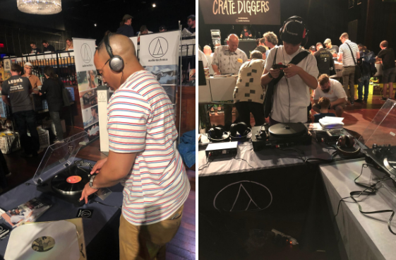 Audio-Technica at Crate Diggers New York: Vinyl & More 