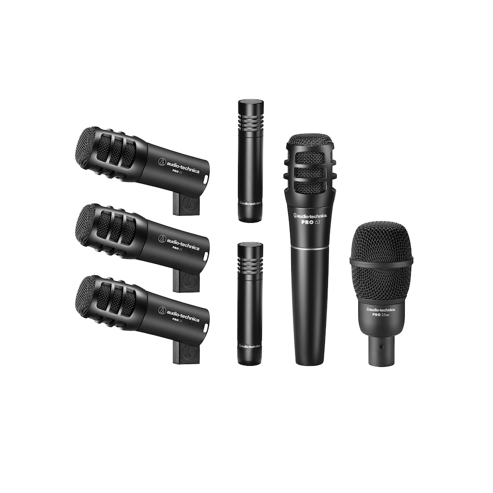 Mic Check: Guide To A-T’s Drum Microphone Bundles 